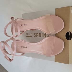 BNIB Call it Spring Heels